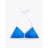 Üçgen Bikini Üstü Fermuarlı Biye Detaylı