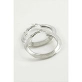 Üçgen Halka Küpe 4 cm
