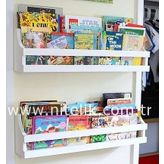 Üçlü Linar Lake Montessori Kitaplık Raf