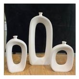 ÜÇLÜ OVAL VAZO SET VZ258-1