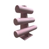 Üçlü T Pembe Bileklik Saat Standı