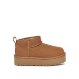 Ugg 1157791K-Classic Ultra Platform Taba Kadın Süet Bot