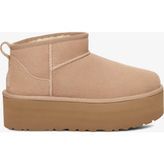 UGG Classic Ultra Mini Platform Kadın Krem Bot.SAN - SAN-Krem