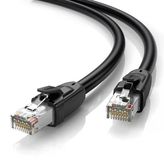 Ugreen 70616 Nw121 Cat8 2000Mhz Bant 25Gb/S Daha Yüksek Ağ Hızı Ethernet Kablosu Siyah 10Metre