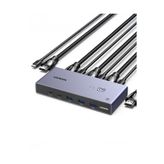 Ugreen 8K HDMI KVM Switch 2-in-1, 2xHDMI In, 2xUSB-C In, 1*HDMI Out, 3*USB-A, 1*USB-C, 1*Mini USB, 2