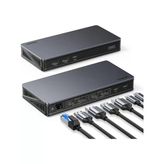 Ugreen 90912 Cm615 9-İn-1 Usb-C Çoklayıcı Docking Station 2X 4K Hdmı-Dp Rj45 Gigabit Ethernet 100W Pd Bağlantı İstasyonu
