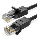 UGREEN CAT6 Ethernet Kablosu Siyah 10 Metre Yüksek Hız Destekli Dayanıklı Tasarım 20164