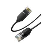 Ugreen Cat6a Slim 10gbps Ethernet Kablosu 1.5 Metre, Siyah, 70333