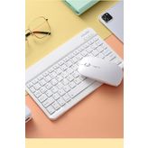 Uk İpad Mini 6.Nesil Uyumlu Bluetooth Klavye Mouse Set