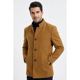 Uki Camel Kaşe Hakim Yaka Kaban - 50