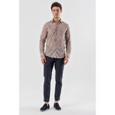 Uki Pembe Slim Fit Uzun Kol Gömlek - 2XL