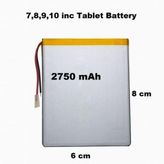 Ulefone 3.7 Volt 2750 Mah Tablet Batarya Pil