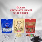 Ülker Çikolata Keyfi Ece + Çikolatin + Ece Trio 1 kg 3'lü