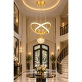 Ulucam Aydınlatma Kar Çiçeği Modern Led Avize