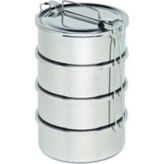 Ulutaş 12x6 cm 4 Katlı Isıtılabilir Sefertası