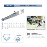 Uma 65X22 / UMA-72 Lastikli Biye Çift Kıvırma Aparatı
