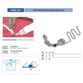 Uma A1231 18x4 mm /UMA-237 KS66 Ayak Ucu Çift Kıvırma Şerit Apara