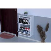 Umay Asma 52 Cm 2 Düşer Kapaklı Ayakkabılık, Meşe