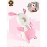 Umaybebek Bebek Kafa Koruma Yastığı, Ilk Adım Yastığı, Koruyucu Yastık - 1 - 2,5 Yaş - Beyaz - Pembe