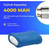 Ümit Maker Aeg Rx9 4000 Mah 7,2V Robot Süpürge Batarya