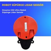 Ümit Maker Dreame X30 Ultra Robot Süpürge Lidar Sensör