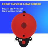 Ümit Maker Trouver E20 Pro Robot Süpürge Lidar Sensör
