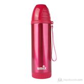 Umix 500 ml. Kırmızı Çelik İçli Matara