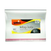 Umix Hazır Kitap Kabı Buzlu Şeffaf 10 Adet