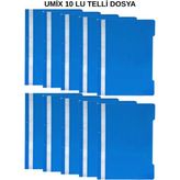 Umix Mavi Telli Dosya 10'lu