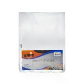 Umix Şeffaf Poşet Dosya 4500 Adet 45 Paket