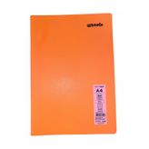 Umur Mynote Text Neon Defter A4 80 Yp Kareli - Turuncu
