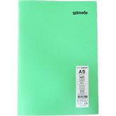 Umur Mynote Text Pastel Defter A5 60YP Kareli - Yeşil