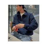 UNCİA OUTDOORS Dik Yakalı Fermuarlı Oversize Erkek Sweatshirt