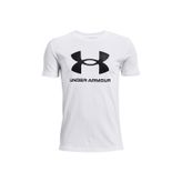 Under Armour 1363282 UA Sportstyle Logo SS Beyaz Çocuk T-shirt