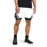 Under Armour Curry Mesh Short 4 Erkek Şort White/Black/White SM