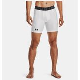 Under Armour Erkek HeatGear® Armour Compression Şort - Beyaz-100