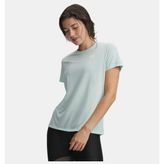 Under Armour Kadın UA Tech Solid T-shirt - Yeşil