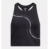 Under Armour Kız Çocuk UA Motion Branded Crop Atlet - Siyah-001