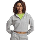 Under Armour Rival Flc Piped Hz Kadın Sweatshirt - 5714 - 16088