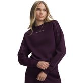 Under Armour Rival Shimmer Kadın Mor Sweatshirt