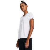 Under Armour Tech SSV- Solid Kadın T-Shirt Black / / White XS
