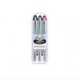 Uni-Ball Vision UB200 Mavi 0.8 mm 3'lü Roller Kalem