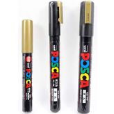 Uni Posca PC-5M Altın Boyama Markörü