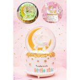 Unicorn Ay Şekilli Kar Küresi E