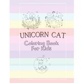 Unicorn Cat Coloring Book For Kids