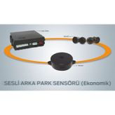 UNIQUE Park Sensörü Ses İkazlı Tip 19MM Siyah Sensör