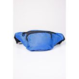 Unisex 3 Bölmeli Sax Mavi Omuz ve Bel Çantası