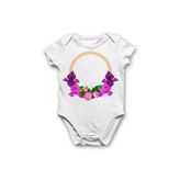 Unisex Bebek Beyaz Body 1007tN