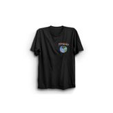 Unisex Siyah Travis Scott Astroworld Tişört