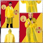 Unisex Yağmurluk - Standart - Sarı